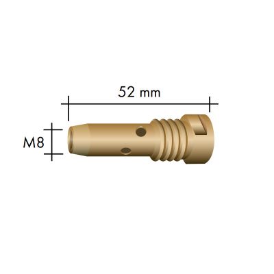 BINZEL Tūtos ir antgalio laikiklis M8x52mm