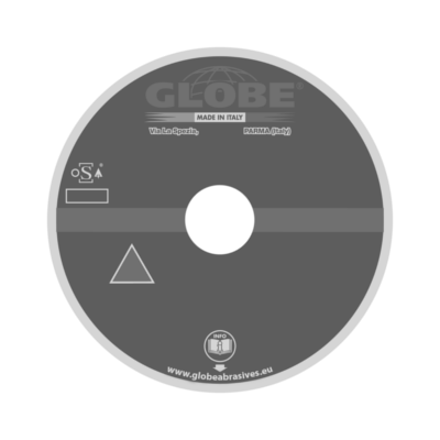 GLOBE Z40 Lapelinis šlif. diskas 178x22.23 Nerūd. plienui 