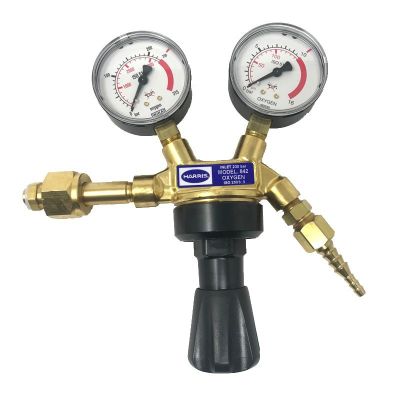HARRIS 842DW-10 Reduktorius deguoniui (O₂) su baliono W21.80 sriegiu