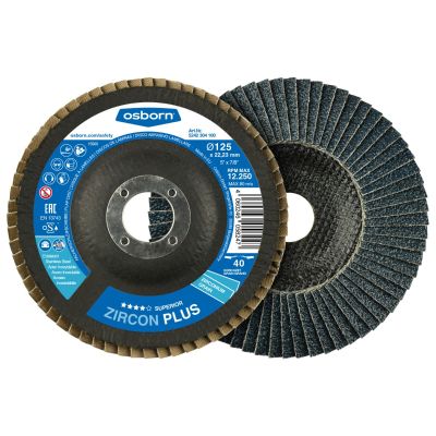 OSBORN ZIRCON PLUS 40 Superior T29 125x22.23mm 10vnt.