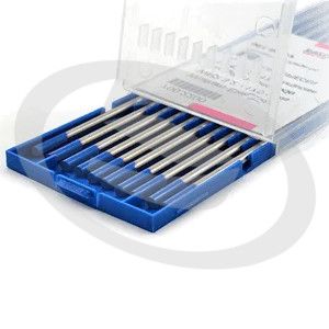 BINZEL Wla 20 1.0 mm mėlyni volframiniai elektrodai
