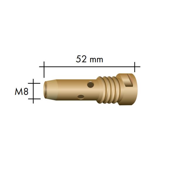 BINZEL Tūtos ir antgalio laikiklis M8x52mm