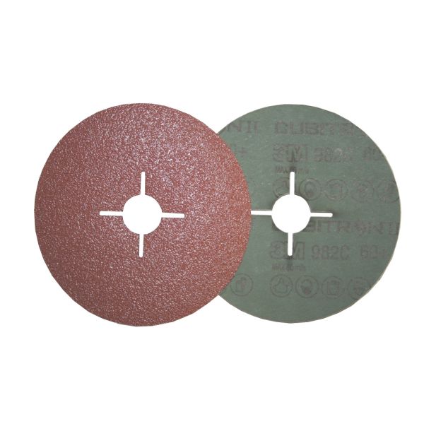 3M Cubitron II Fibre Disc 982C, 125 mm x 22 mm, 60+