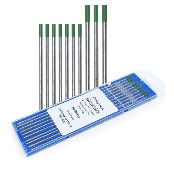 EDAWELD WP 1.6mm žali volframiniai elektrodai