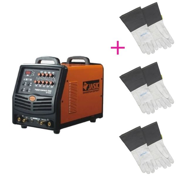 JASIC TIG 250P AC DC E102 + TIG pirštinės