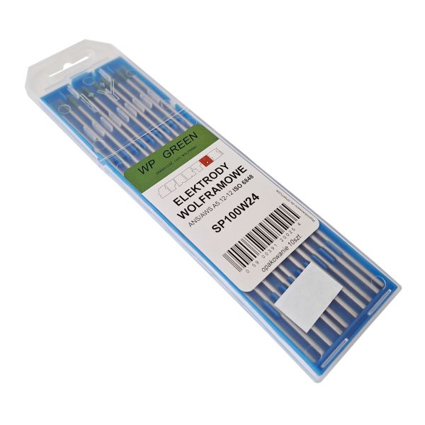 SPARTOS WP 1.6mm žali volframiniai elektrodai