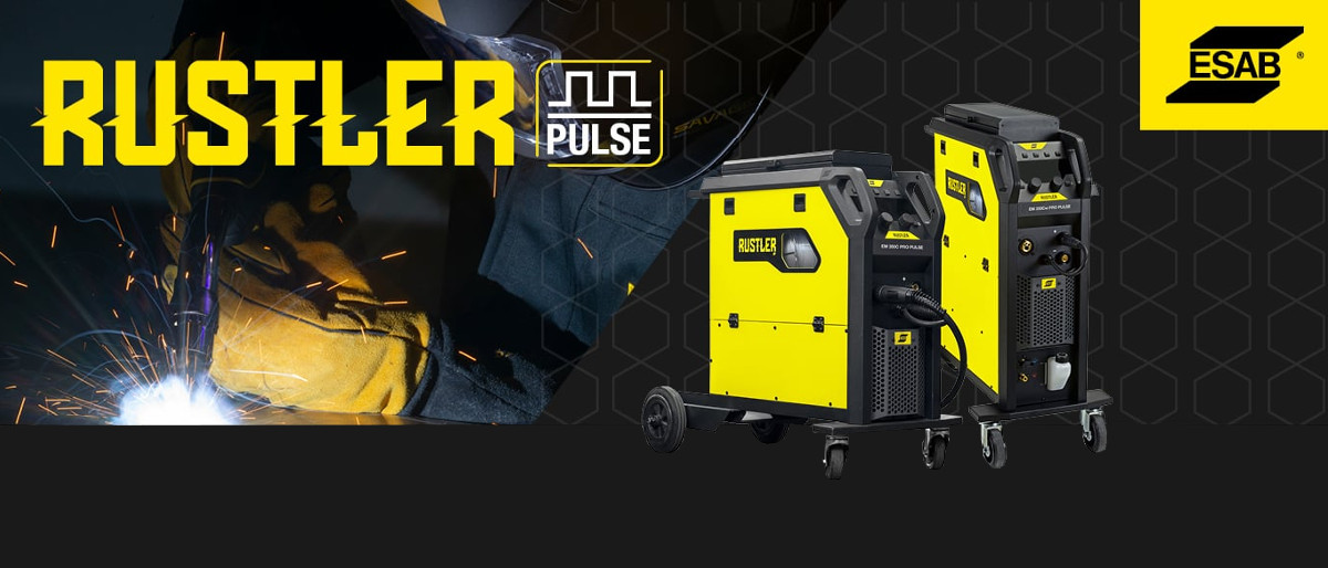 Nauji ESAB Rustler MIG PRO PULSE suvirinimo šaltiniai